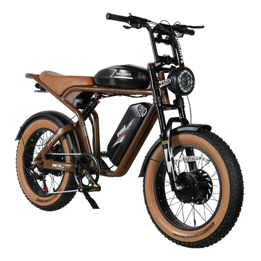 Samebike M20 Motorbike Style Electric Mountain Bike (demo available)