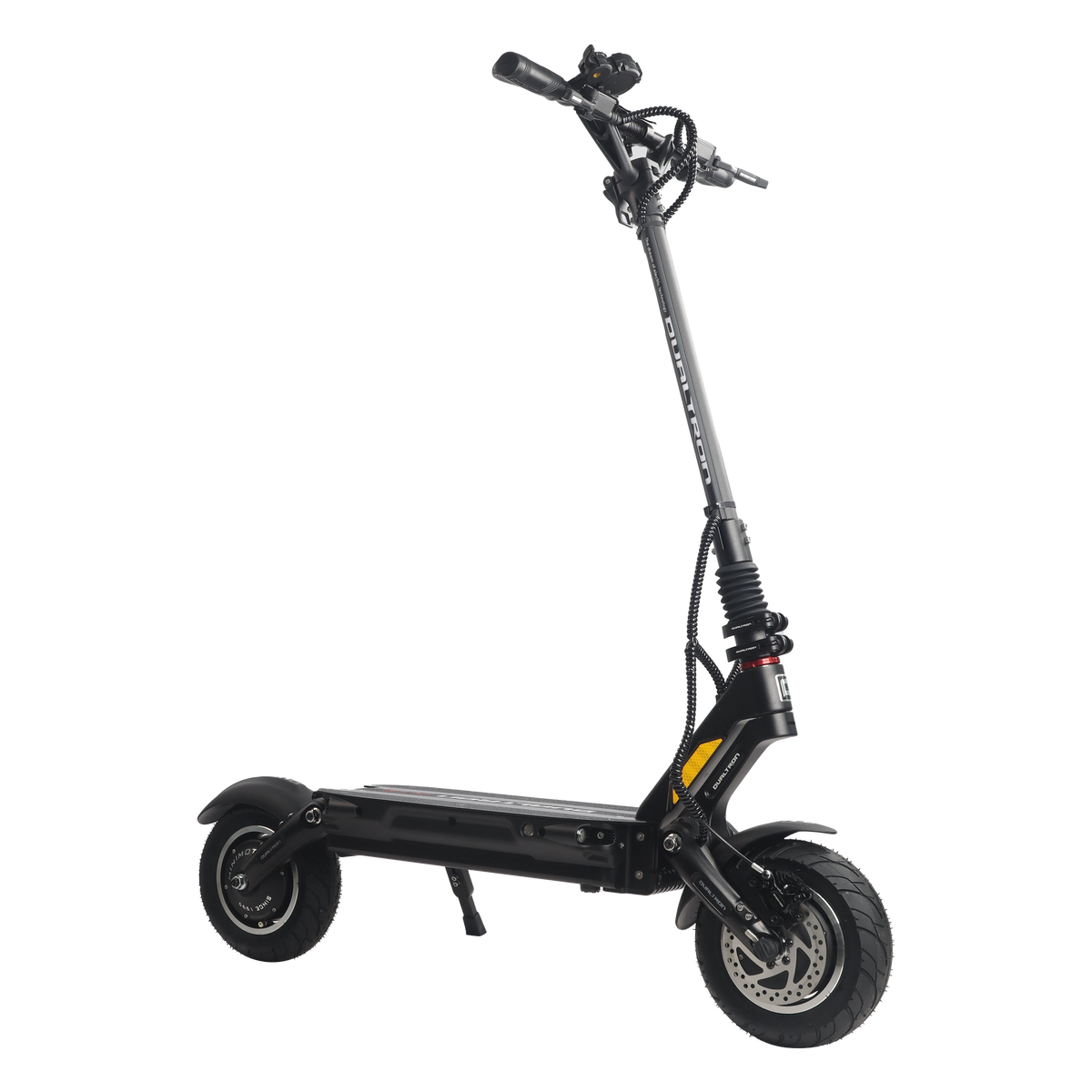 Dualtron Victor Ltd electric scooter, left side three-quarter view