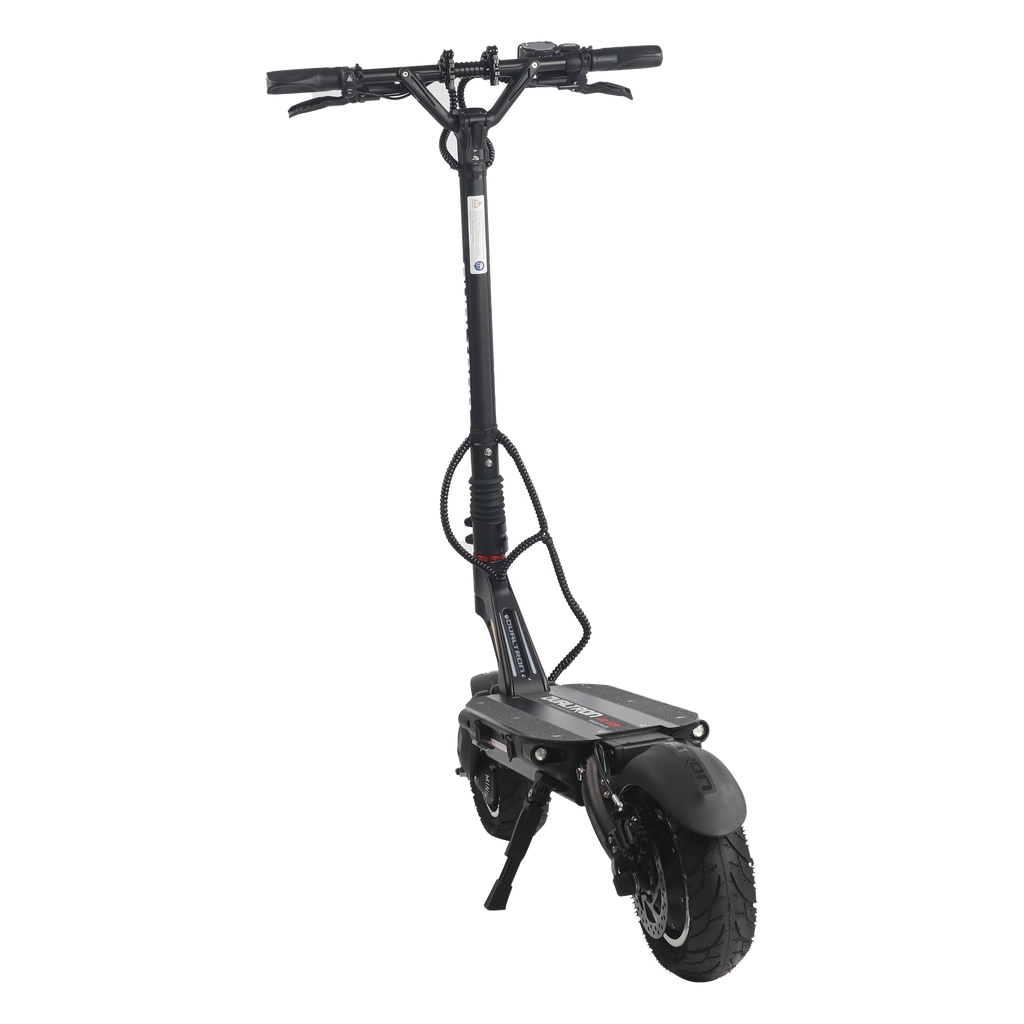 Dualtron Victor Ltd electric scooter, rear three-quarter view