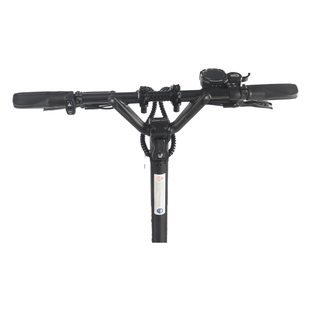 Dualtron Victor Ltd handlebar and display close-up