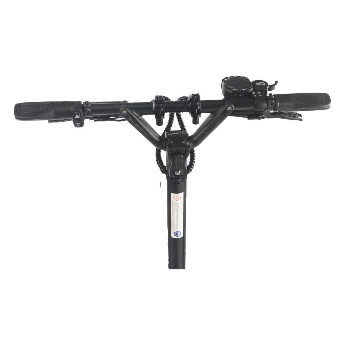 Dualtron Victor Ltd handlebar and display close-up