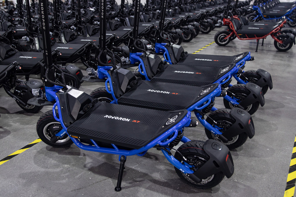 Rovoron R7 units on the production line