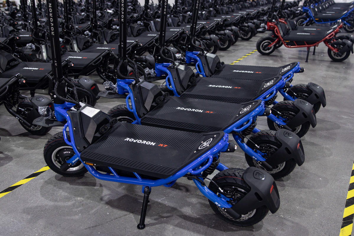 Rovoron R7 units on the production line
