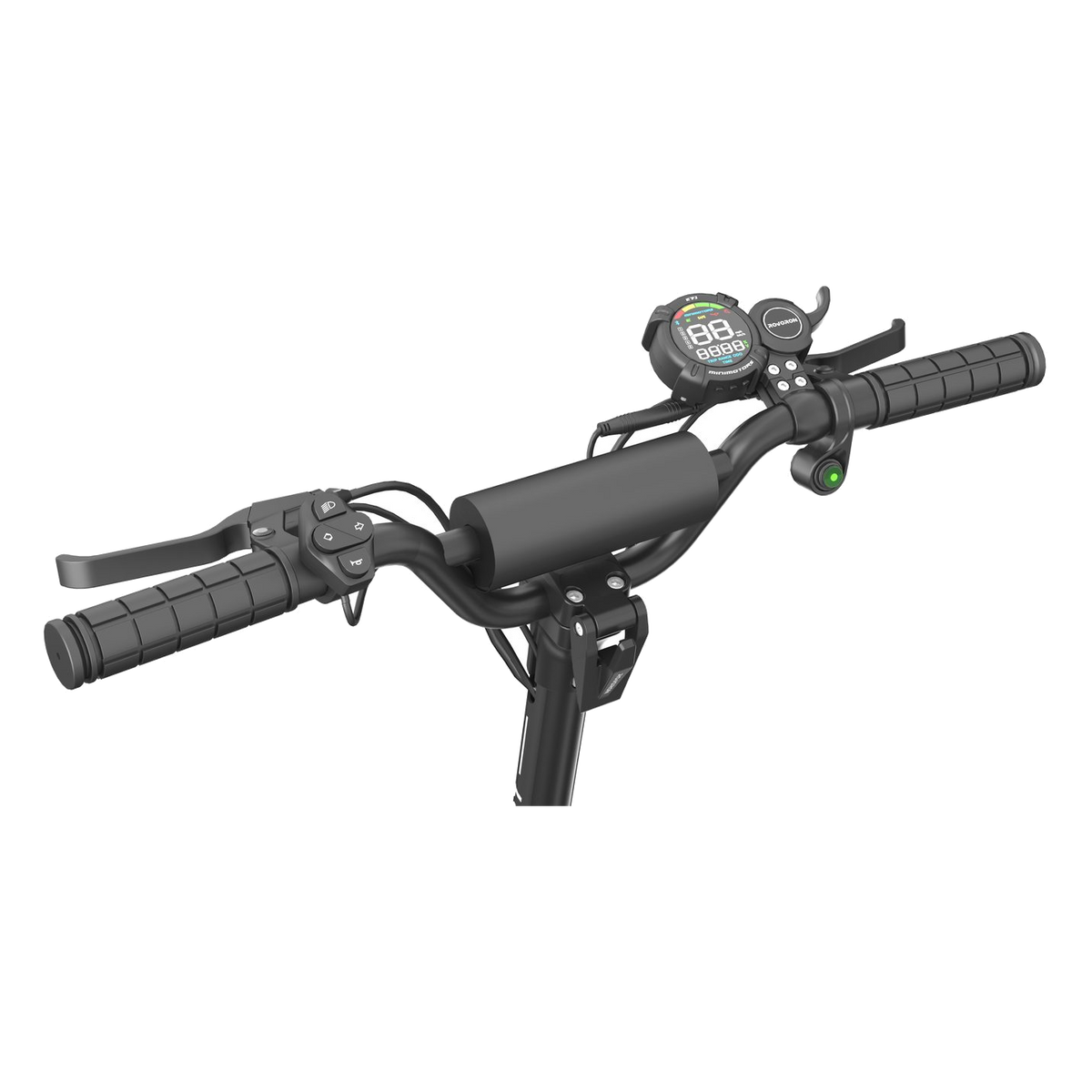 Rovoron R7 handlebar, display and controls detail